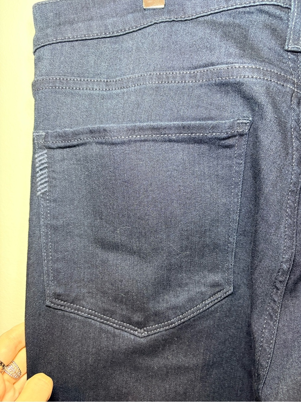 PAIGE Federal Premium Denim Slim Straight Dark Wash Stretch Jeans Men’s 32 - Picture 7 of 7